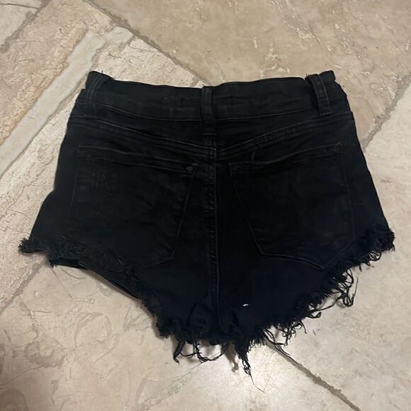 Kancan ball l denim distressed shorts size 25 (3) - a bit of stretch, true to sz - Picture 4 of 4